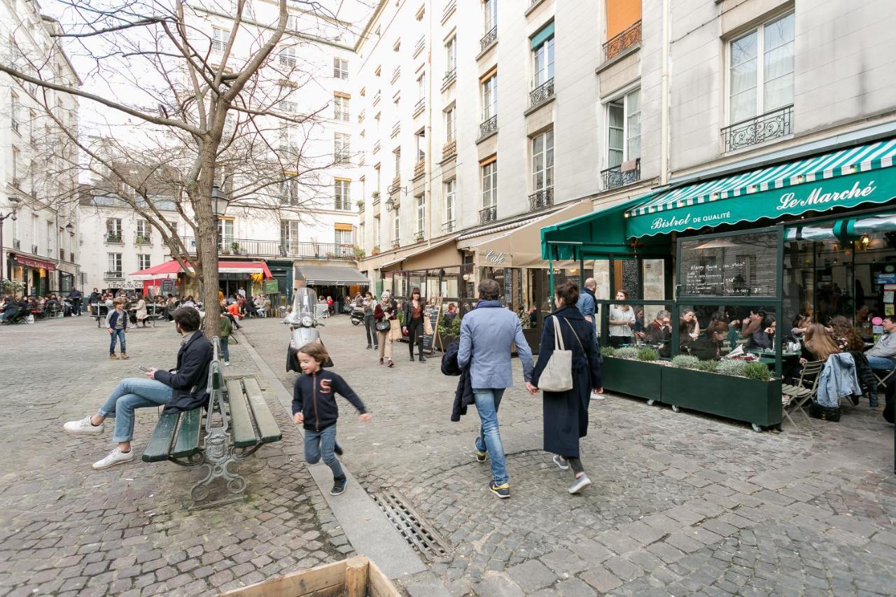 Le Marais Place Sainte Catherine With Ac 巴黎 外观 照片
